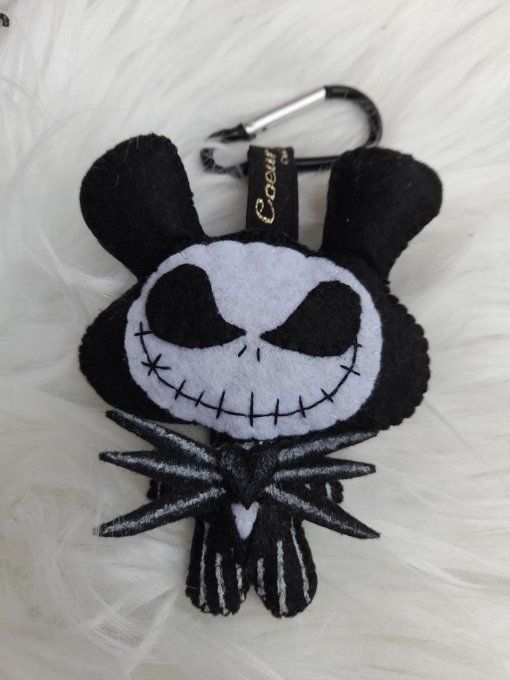P'tit TOTEM "jack Skellington" Porte-clef décoratif
