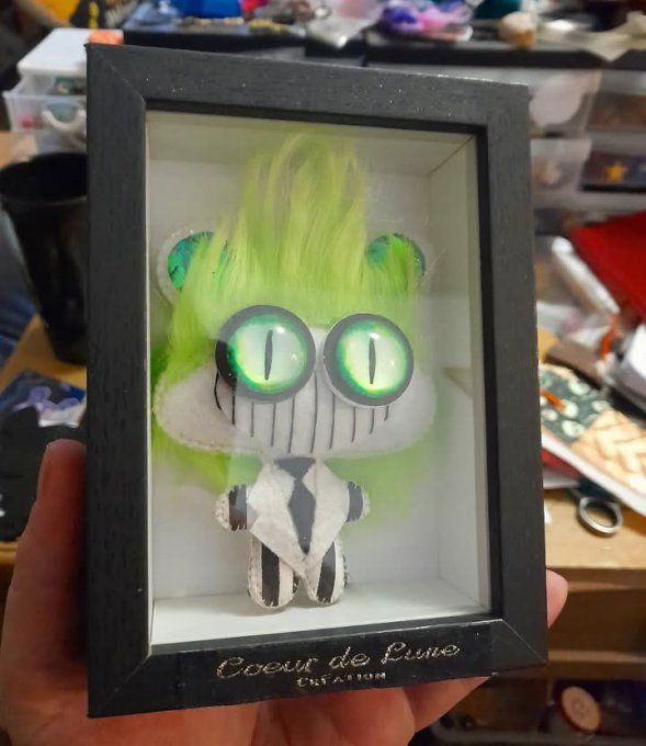 Cadre de collection "Beetlejuice" poupée